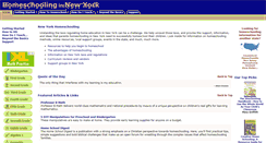 Desktop Screenshot of homeschoolinginnewyork.com